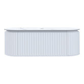 Parisi Abbraccio 1400 Wall Cabinet Matt White with Porcelain Top